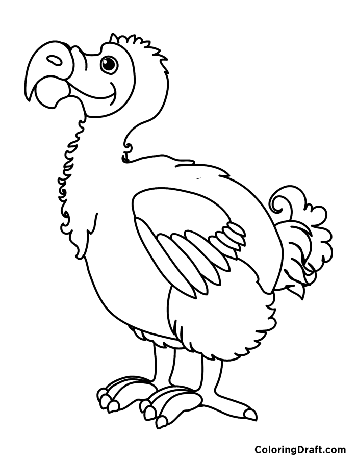 Dodo Coloring Pages - ColoringDraft.com