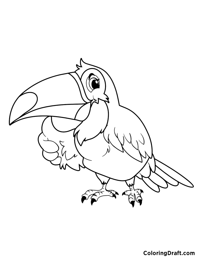 Macaw Parrot Coloring Pages