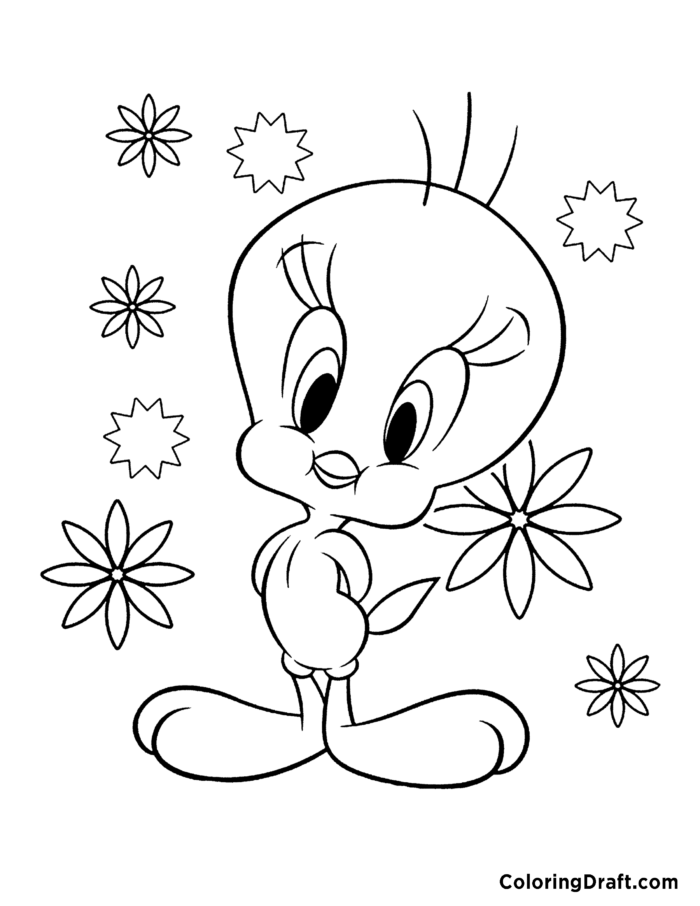 Tweety Coloring Pages