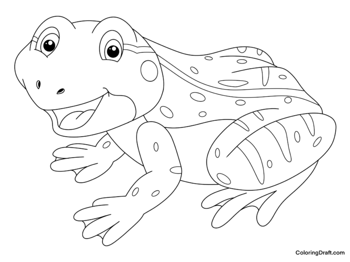 Frog Coloring Pages Frog Coloring Pages