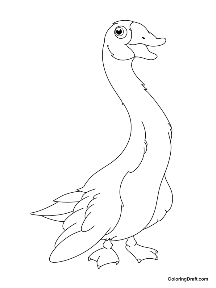 Goose Coloring Pages Goose Coloring Pages