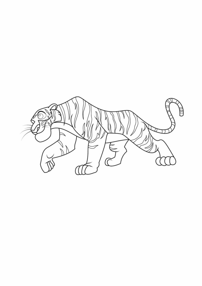 Bengal Tiger Coloring Pages Bengal Tiger Coloring Pages