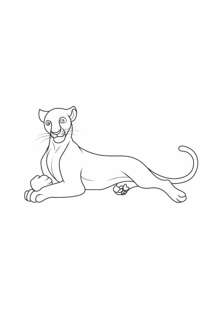 Black Panther Coloring Pages