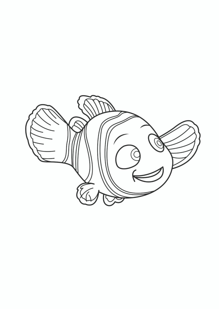 Nemo Coloring Pages Nemo Coloring Pages