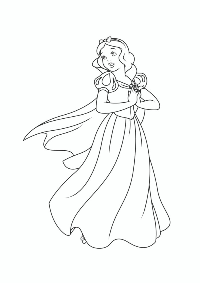 Snow White Coloring Pages Snow White Coloring Pages