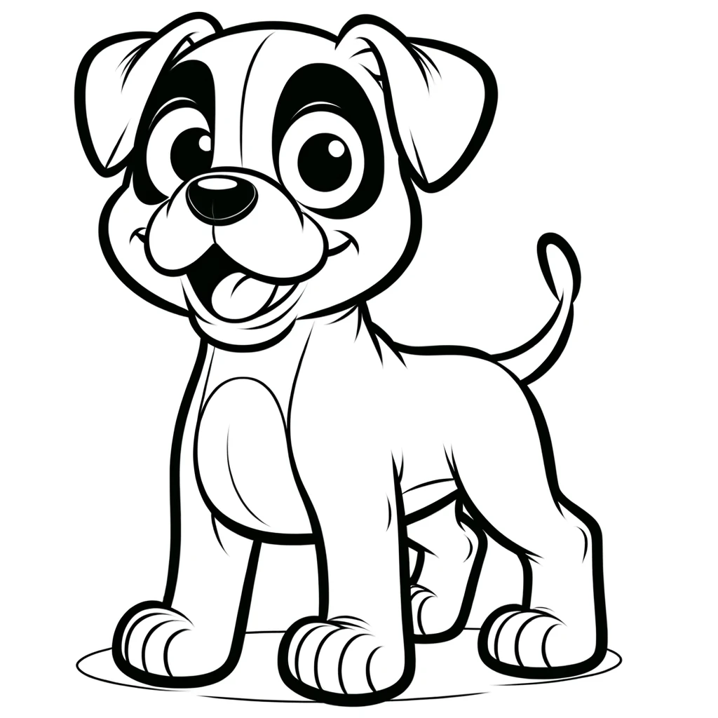 Boxer Coloring Pages Boxer Coloring Pages