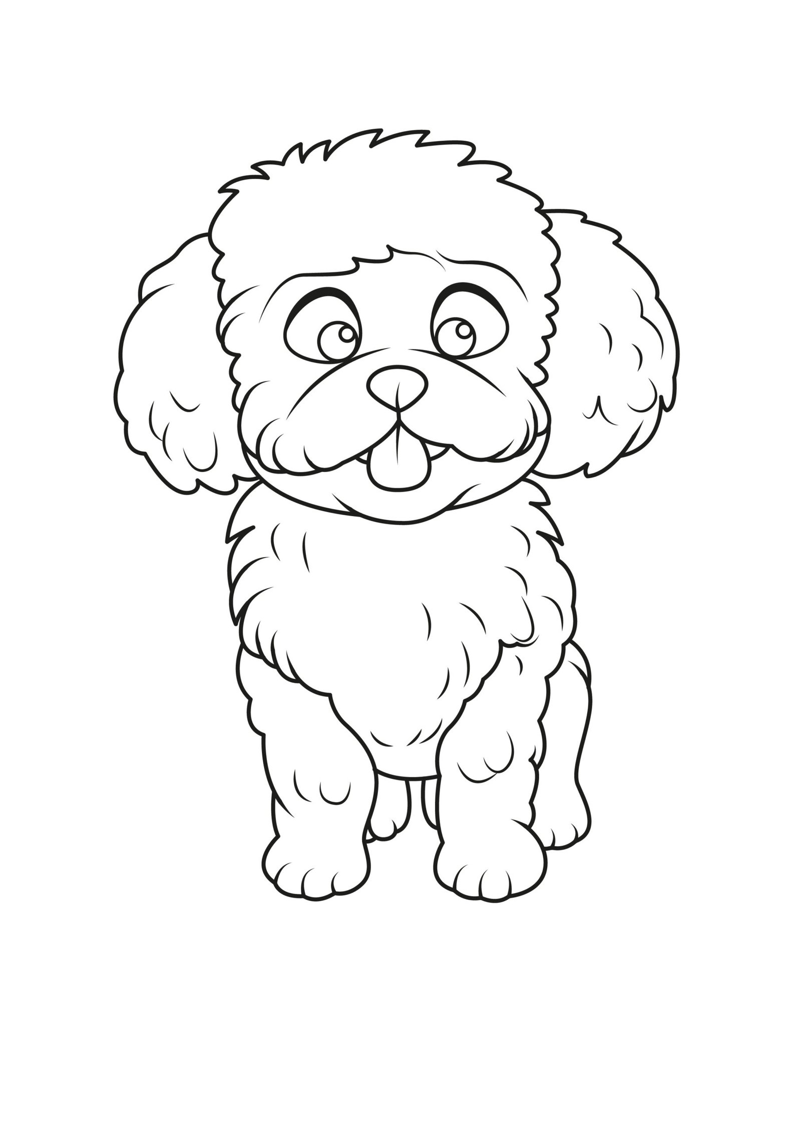 Bichon Frise Coloring Pages Bichon Frise Coloring Pages