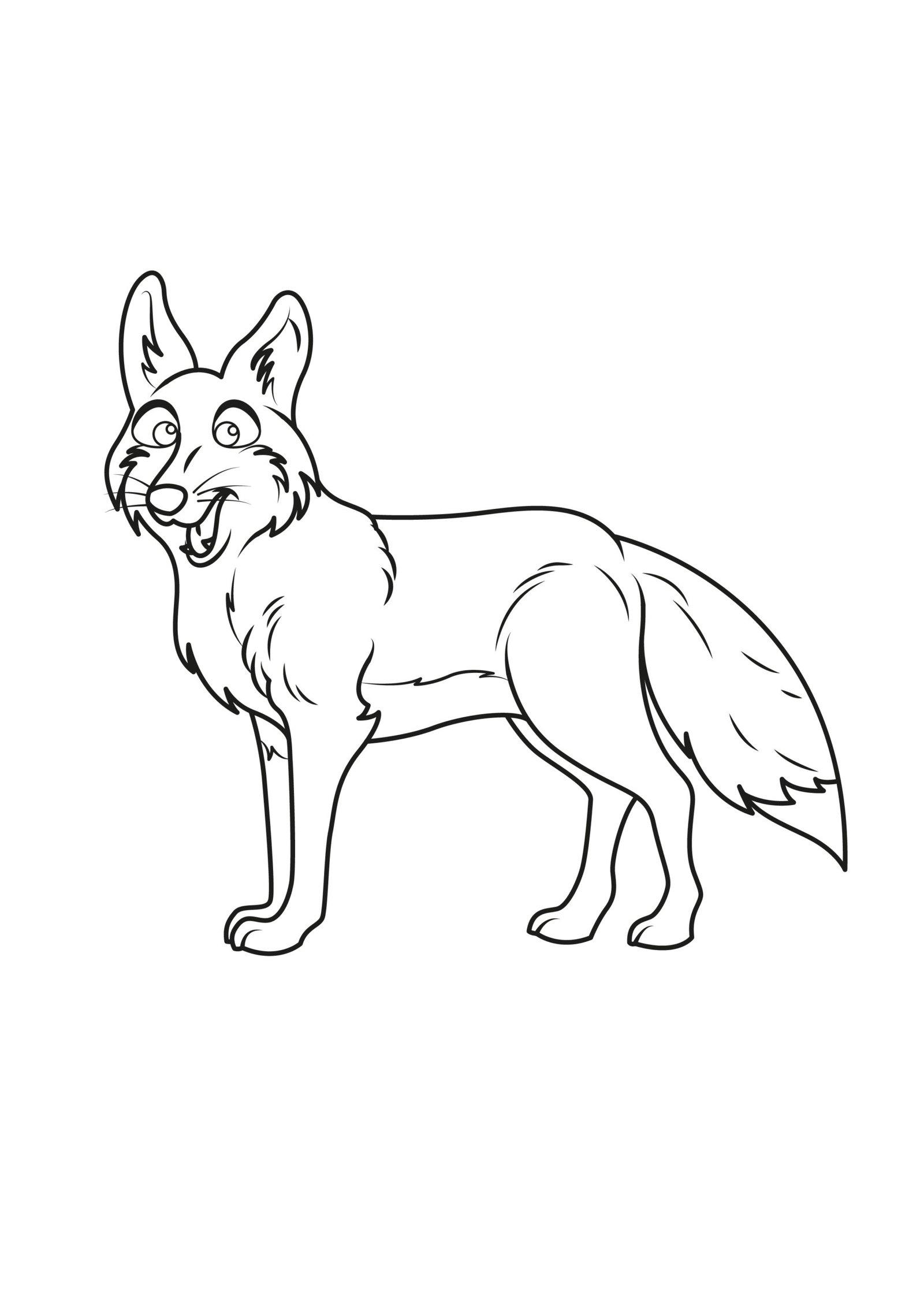 Coyote Coloring Pages Coyote Coloring Pages