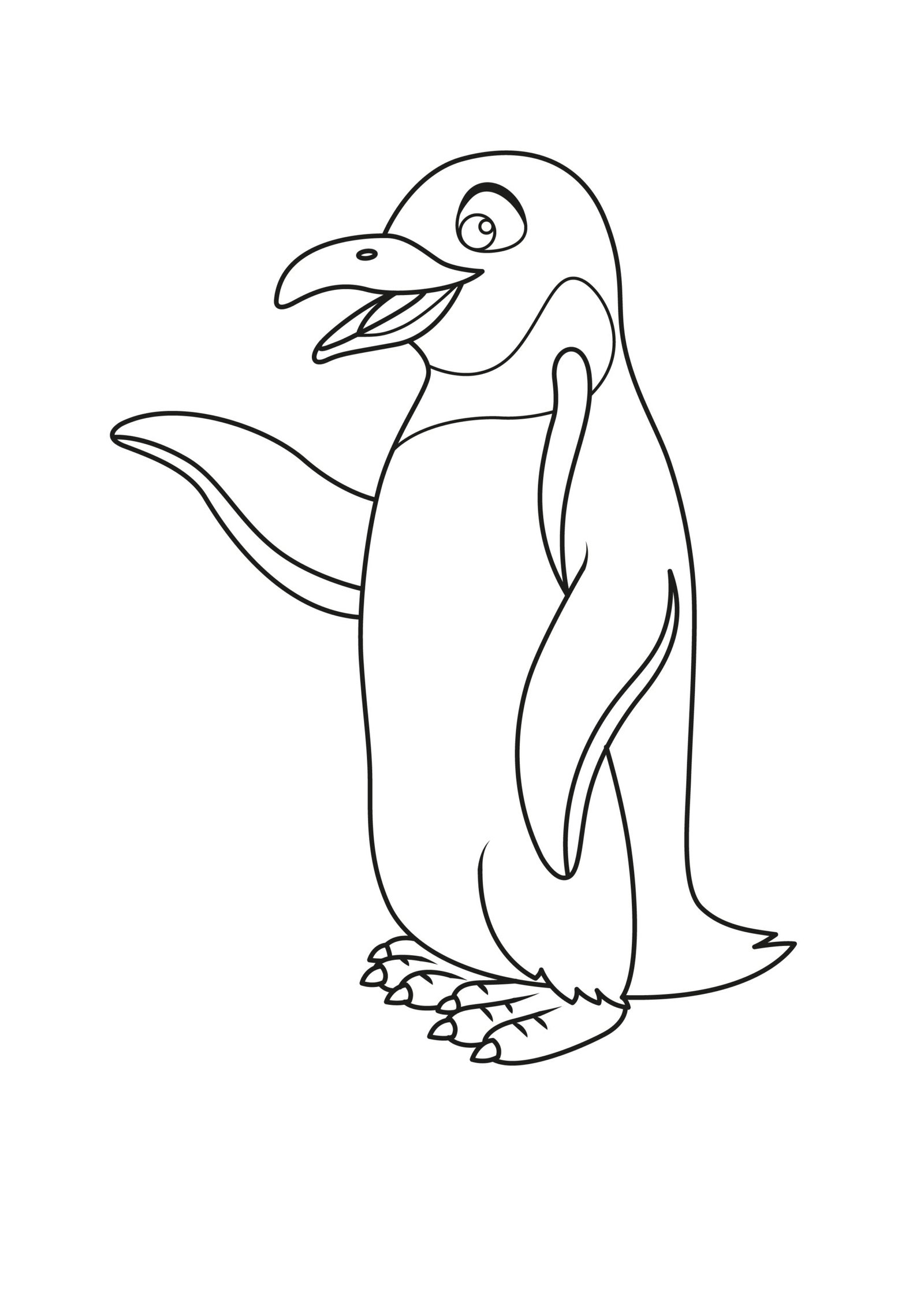 Emperor Penguin Coloring Pages Emperor Penguin Coloring Pages