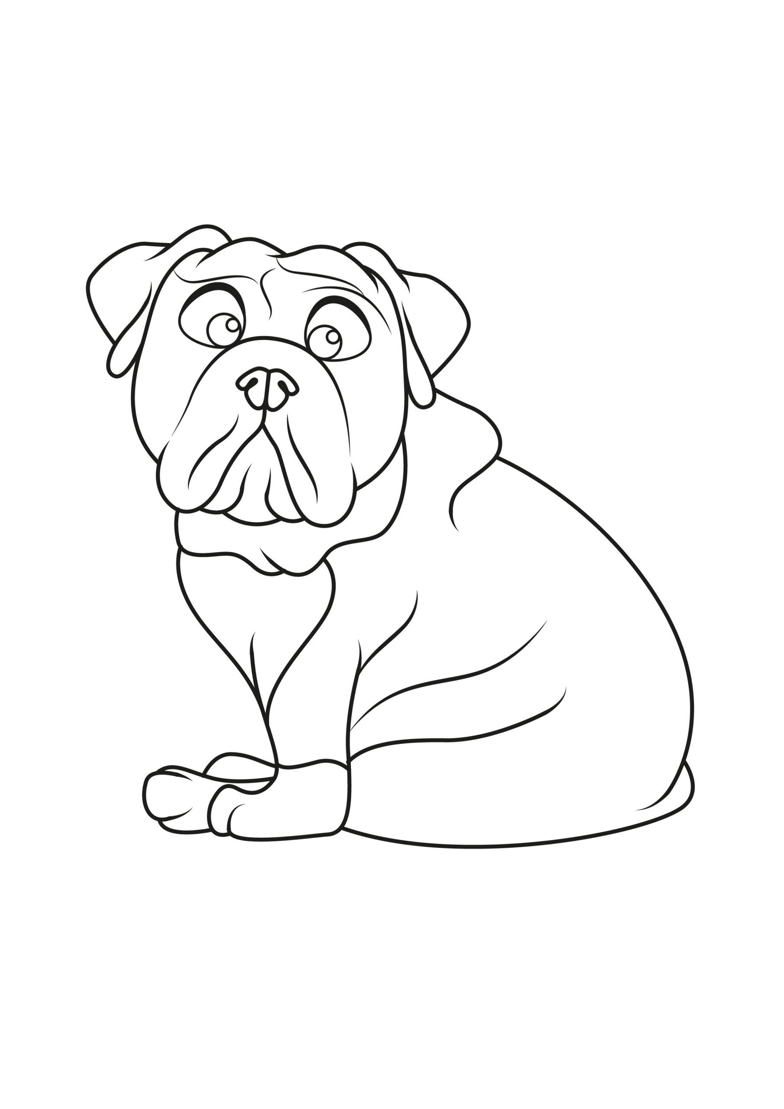 English Bulldog Coloring Pages English Bulldog Coloring Pages