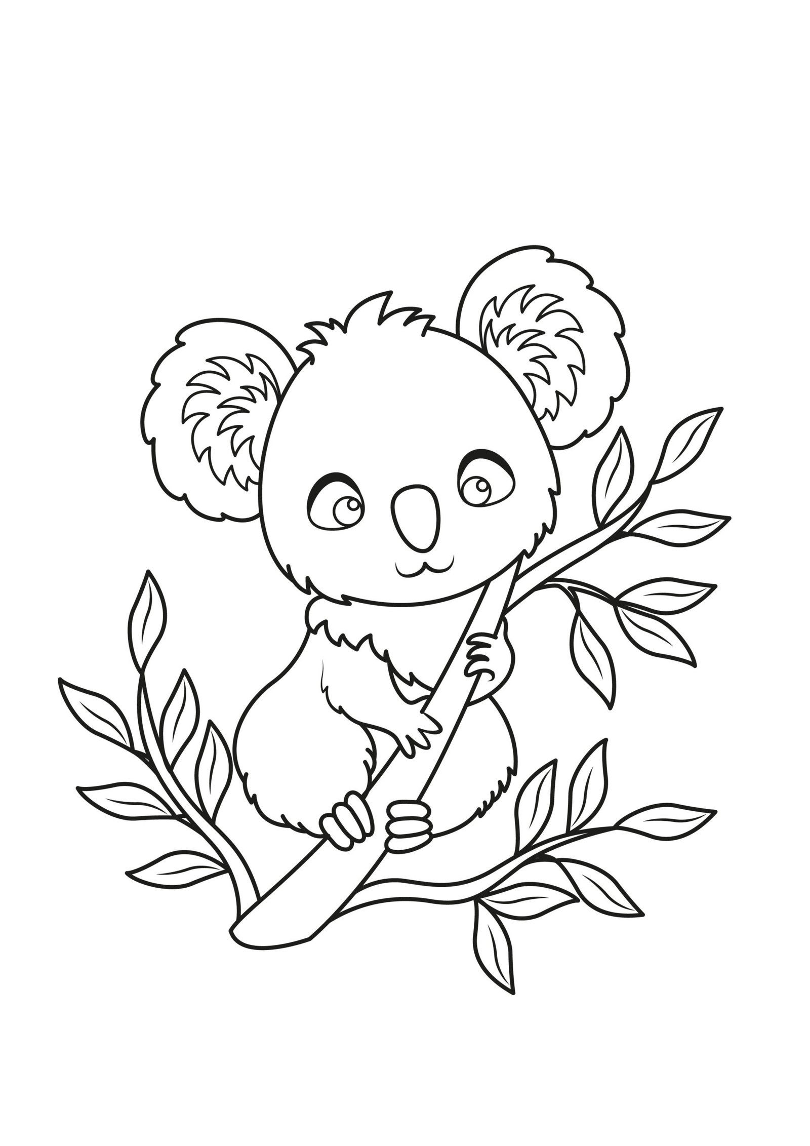 Koala. Coloring Pages