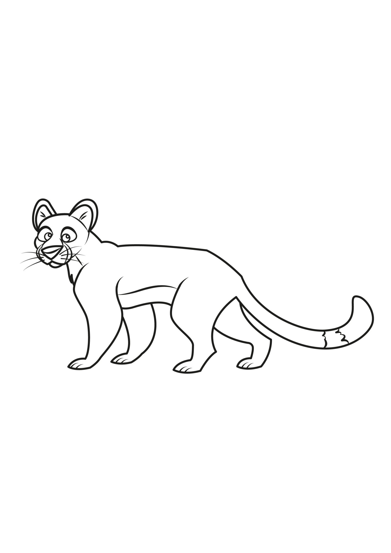 Mountain Lion Coloring Pages Mountain Lion Coloring Pages