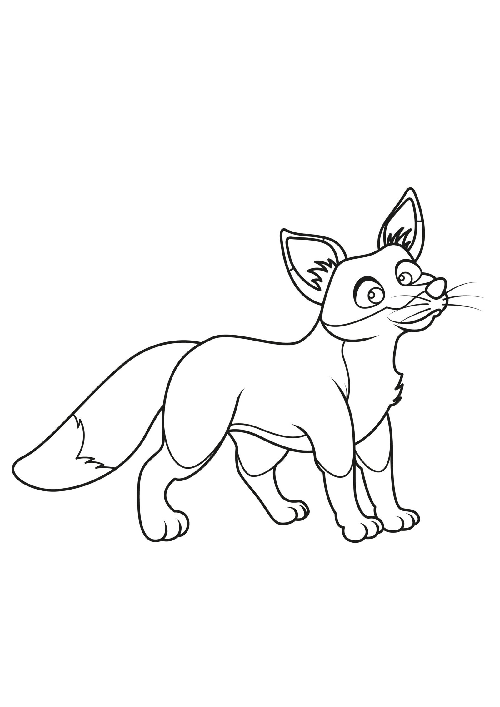 Red Fox Coloring Pages Red Fox Coloring Pages