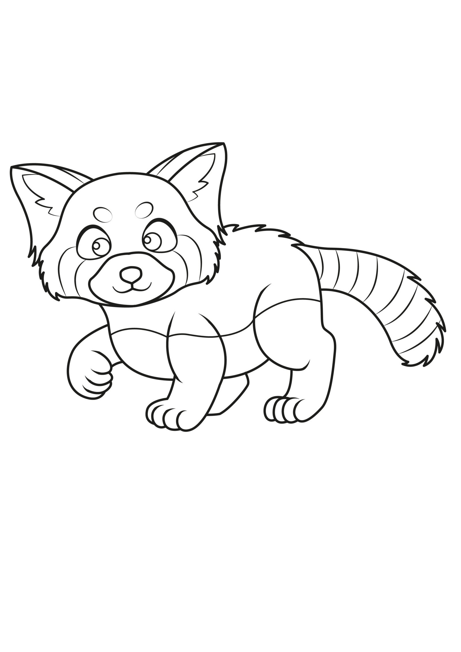 Red Panda Coloring Pages Red Panda Coloring Pages