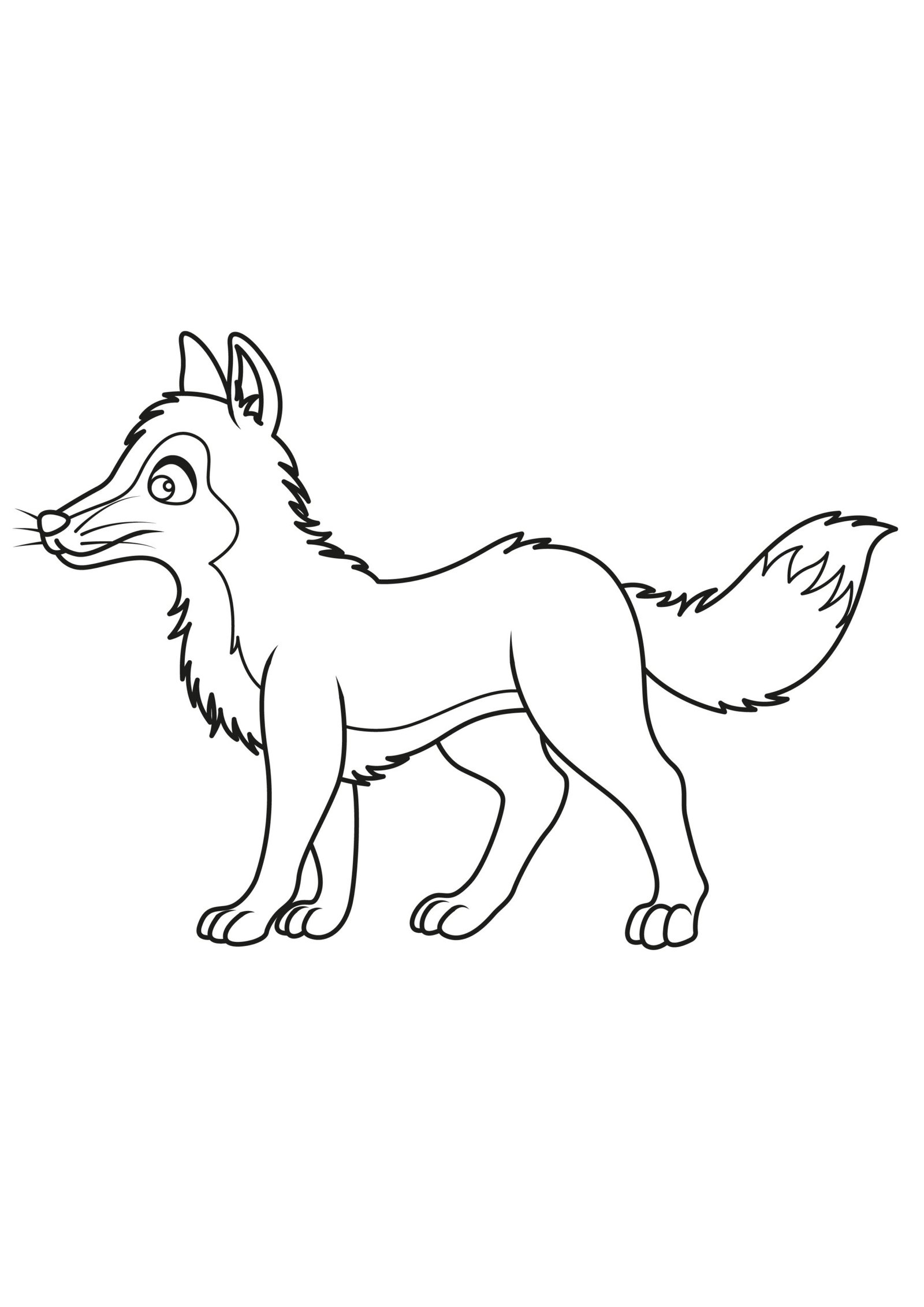 Wolf Coloring Pages