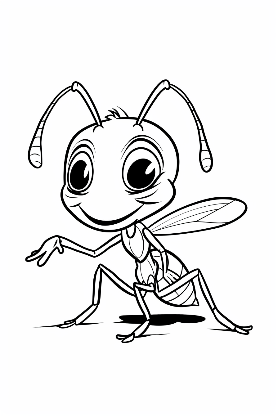 Ant Coloring Pages Ant Coloring Pages
