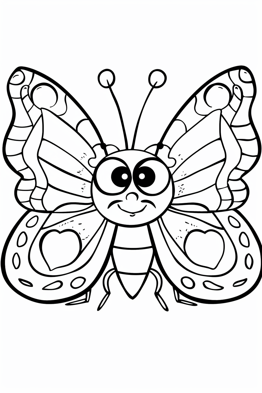 Butterfly Animal Coloring Pages Butterfly Animal Coloring Pages