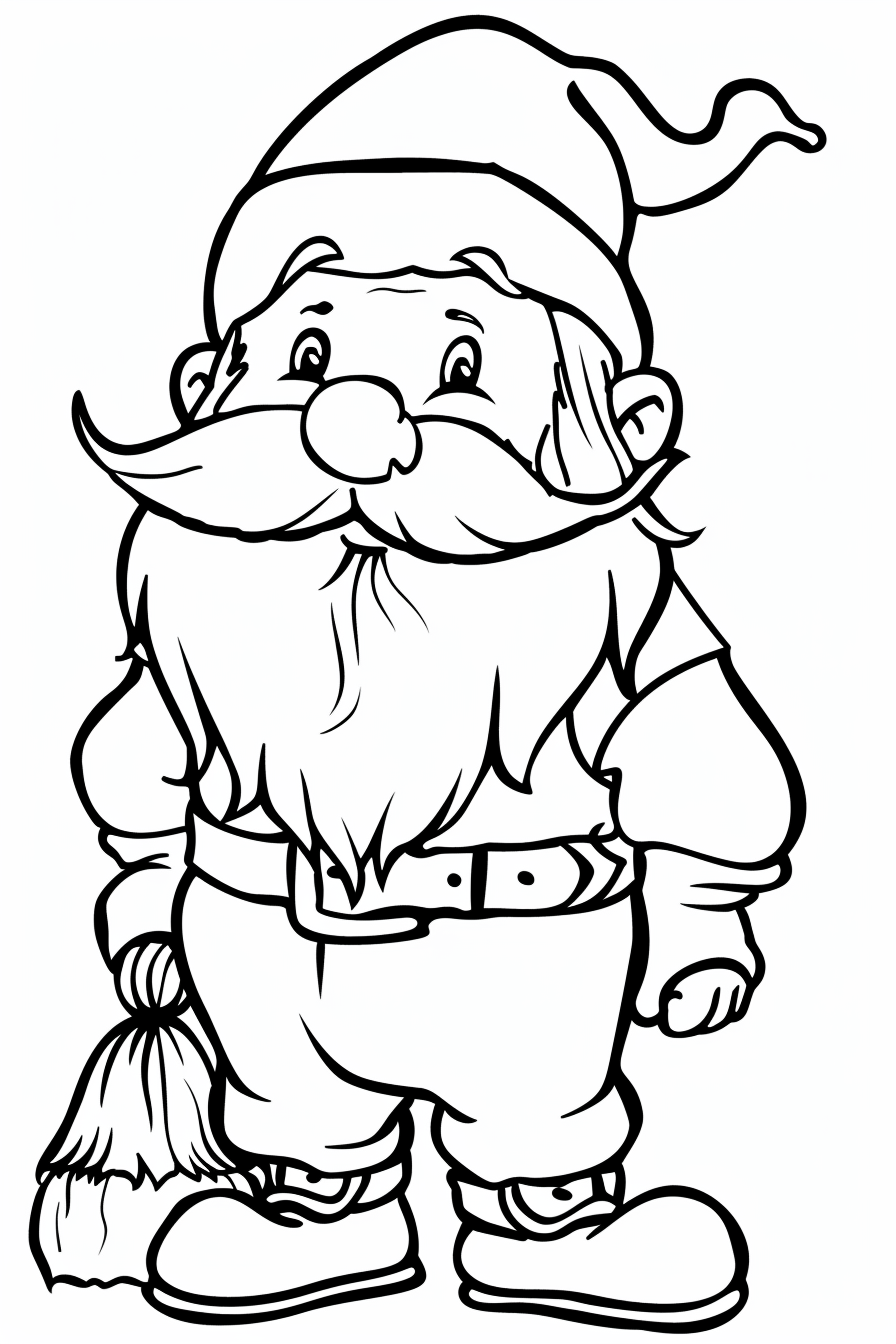 Dwarf Coloring Pages Dwarf Coloring Pages