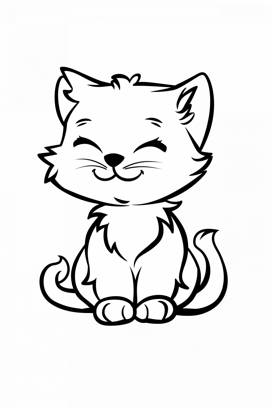 Kitten Coloring Pages Kitten Coloring Pages
