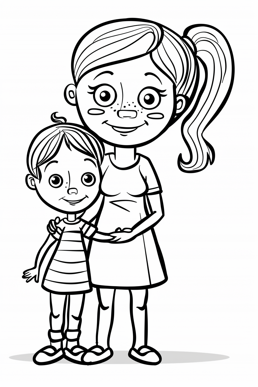Mom Coloring Pages Mom Coloring Pages