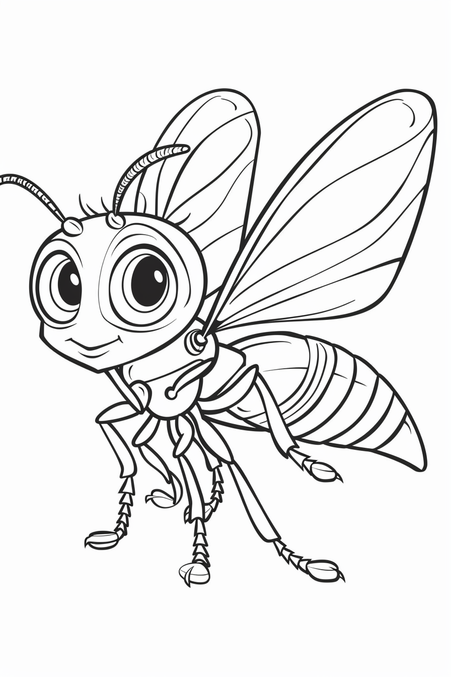 Wasp Coloring Pages Wasp Coloring Pages