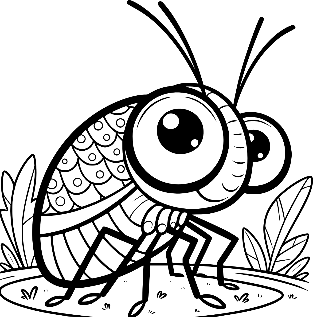 Assassin Bug Coloring Pages