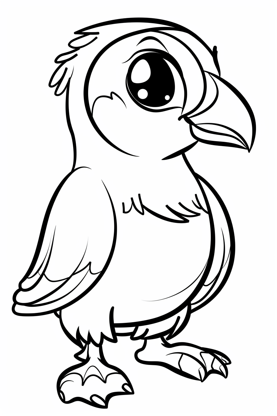 Big Eye Puffin Coloring Pages Big Eye Puffin Coloring Pages 1