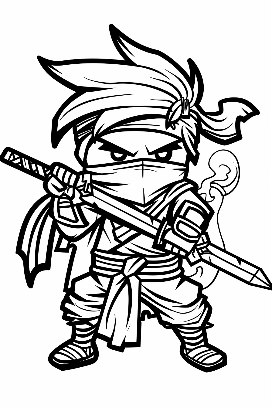 Cole With Swrod Ninjago Coloring Pages Cole With Swrod Ninjago Coloring Pages