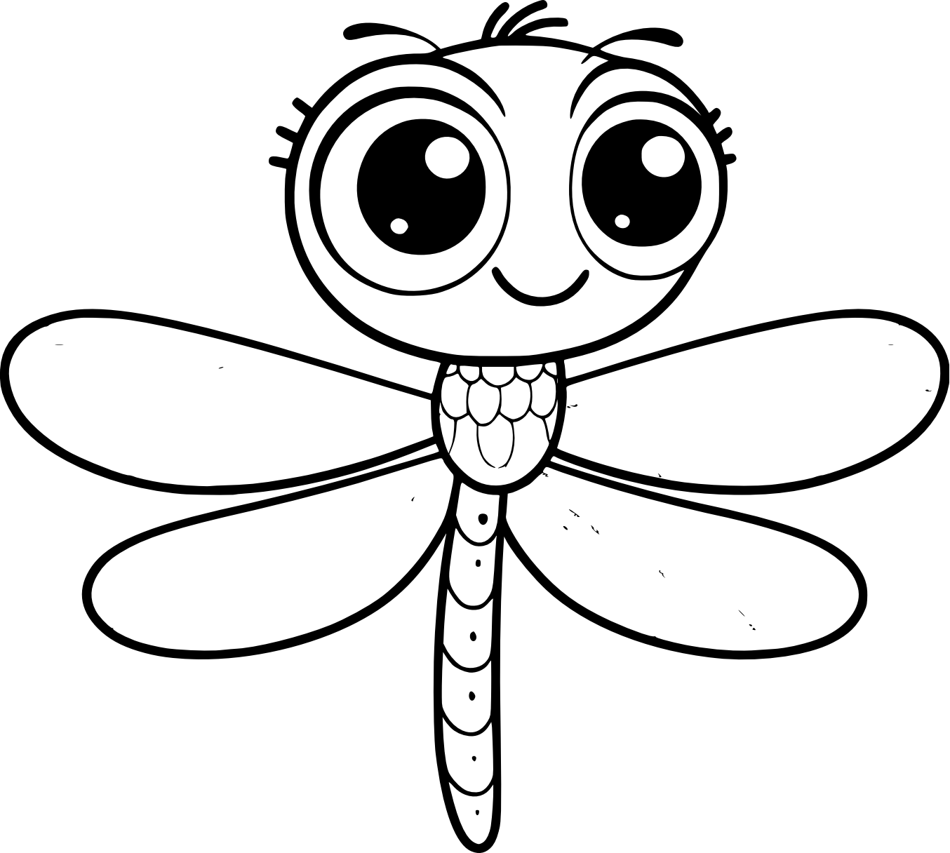 Damselfly Coloring Pages Damselfly Coloring Pages