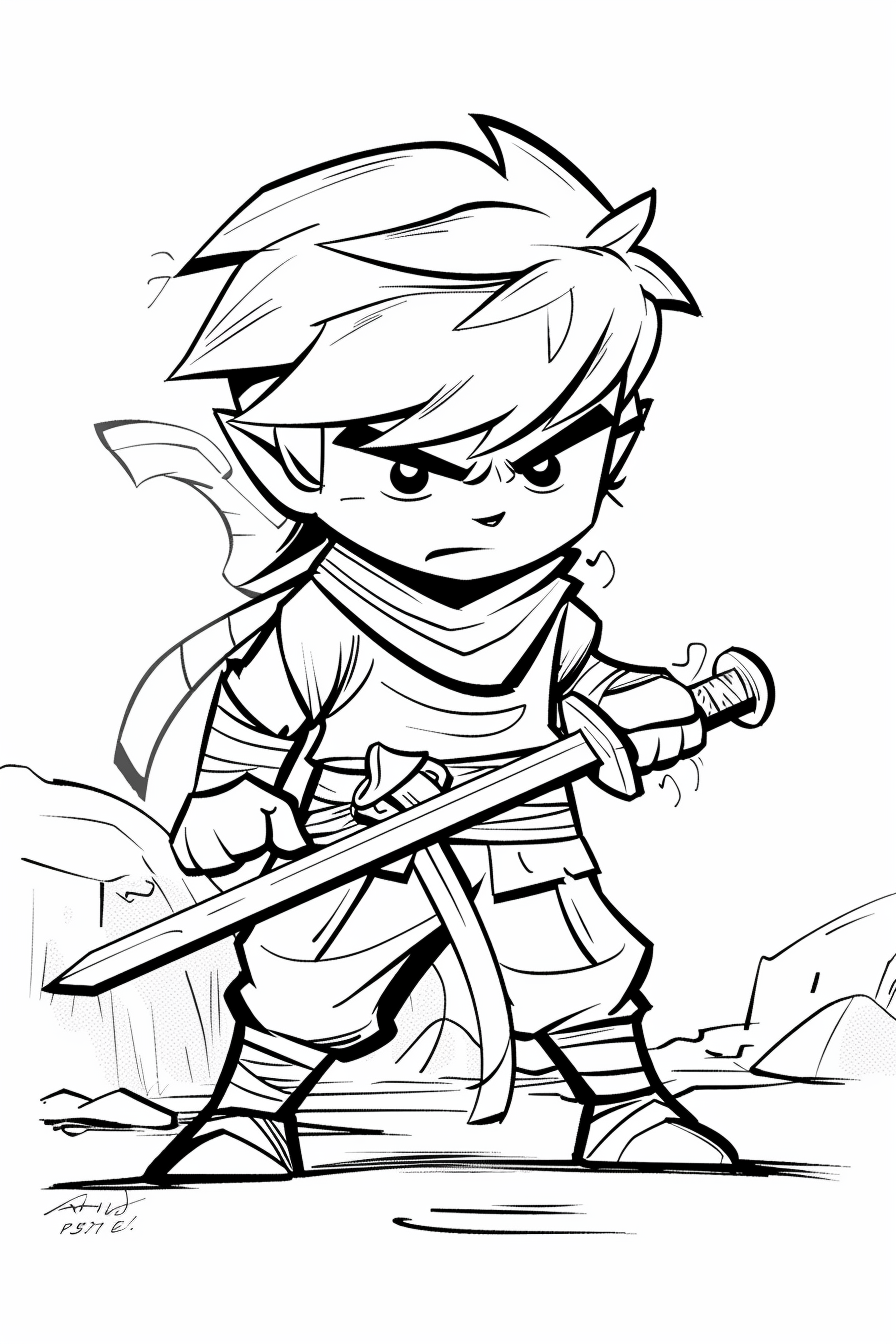 Kai Coloring Pages