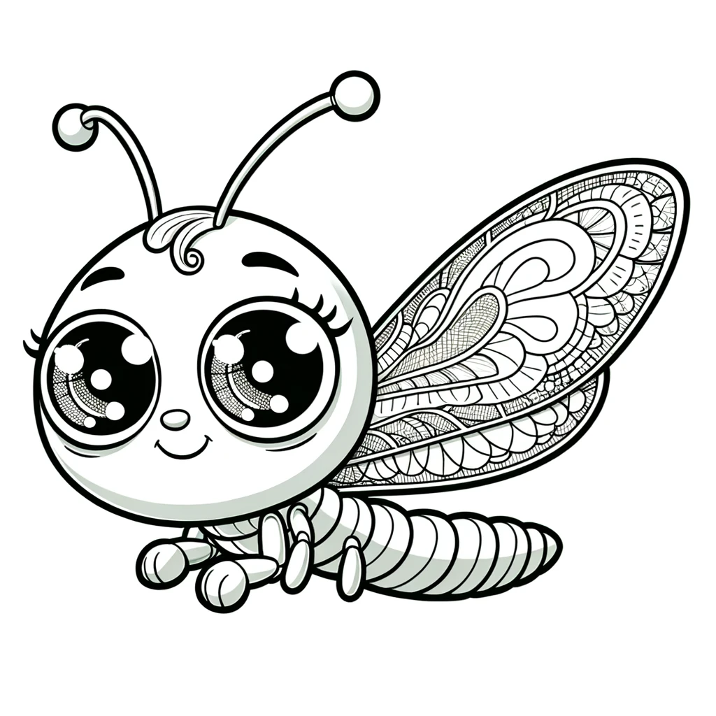 Lacewing Coloring Pages Lacewing Coloring Pages
