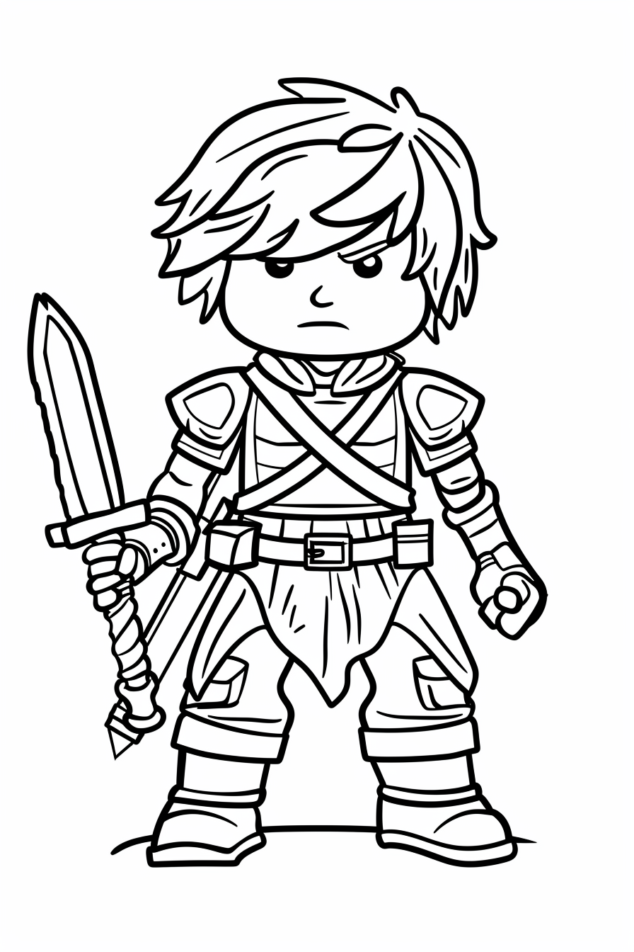 Lloyd Garmadon With Sword Coloring Pages 1 Lloyd Garmadon With Sword Coloring Pages 1