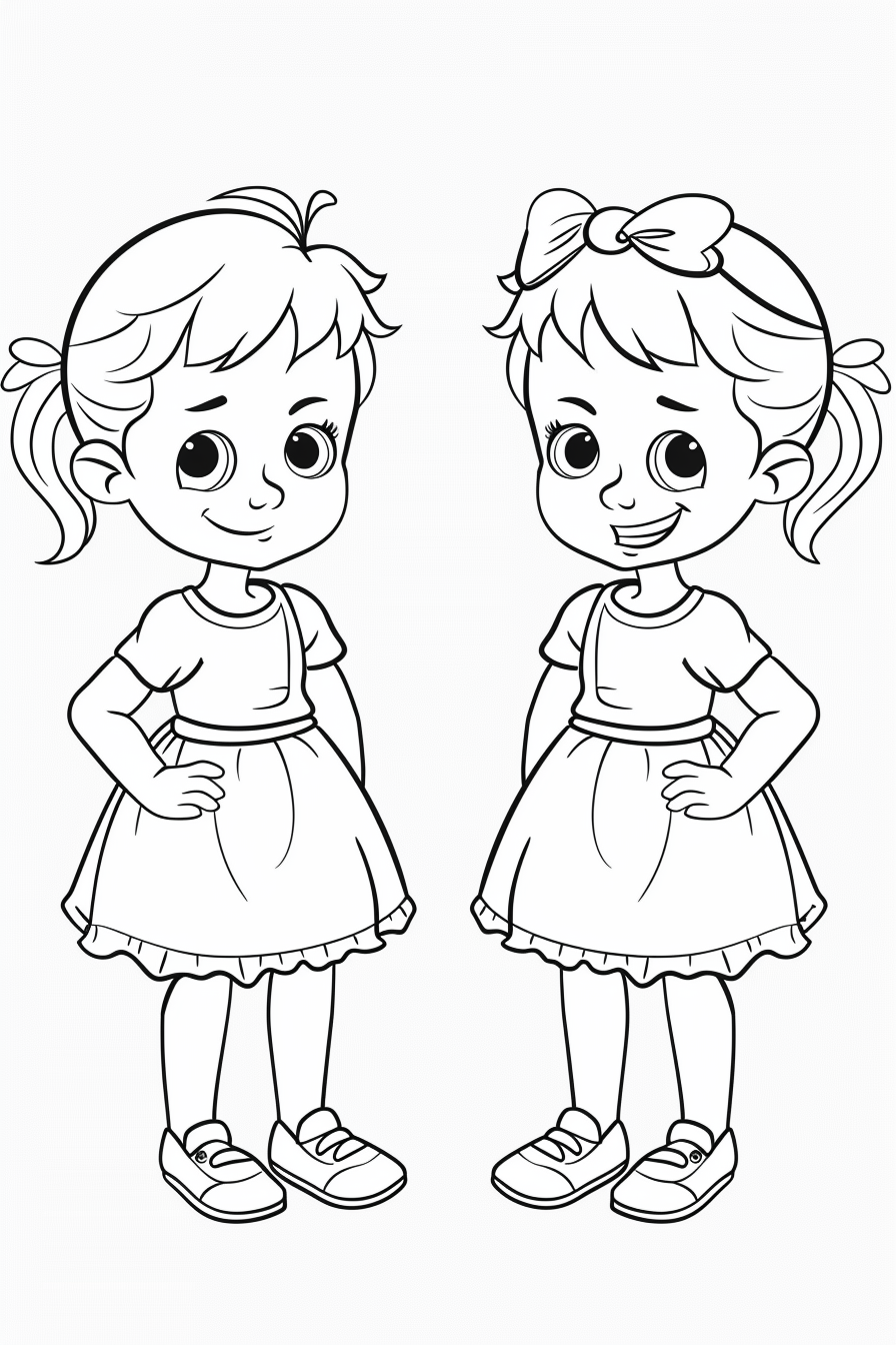 Tia Hia Coloring Pages