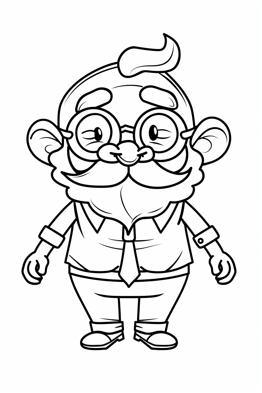 Uncle Coloring Pages