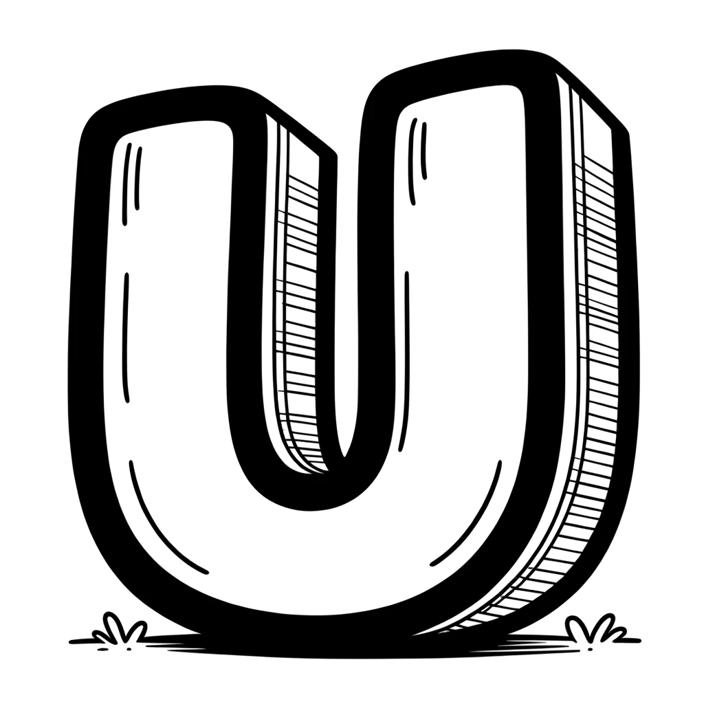 Upper Case Letter U Coloring Pages Upper Case Letter U Coloring Pages