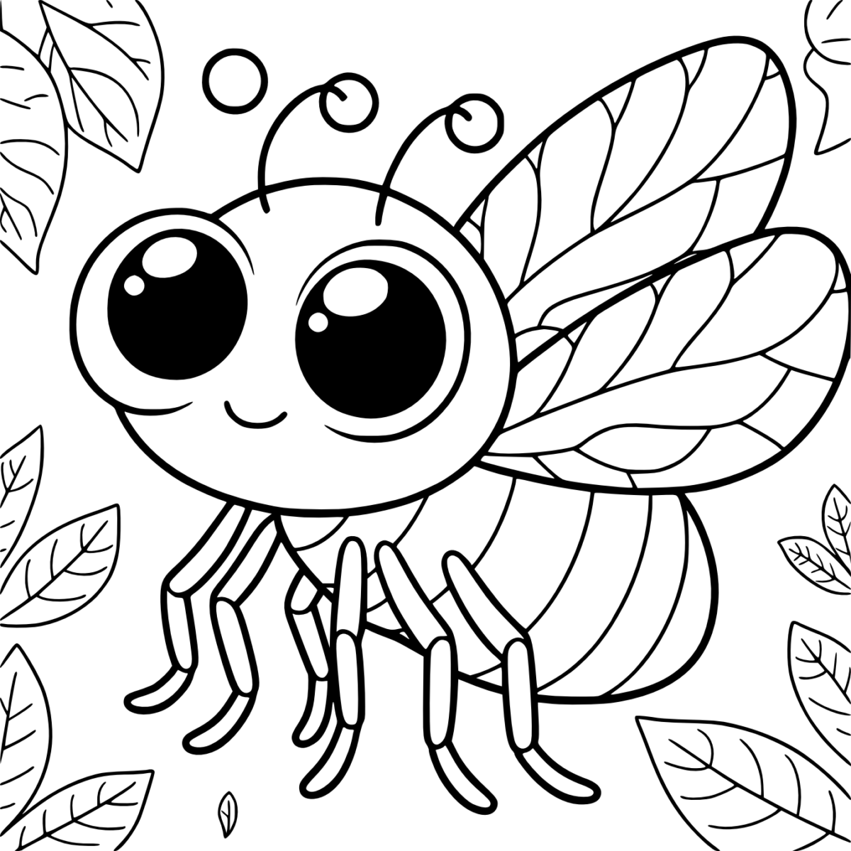 Whitefly Coloring Pages ColoringDraft