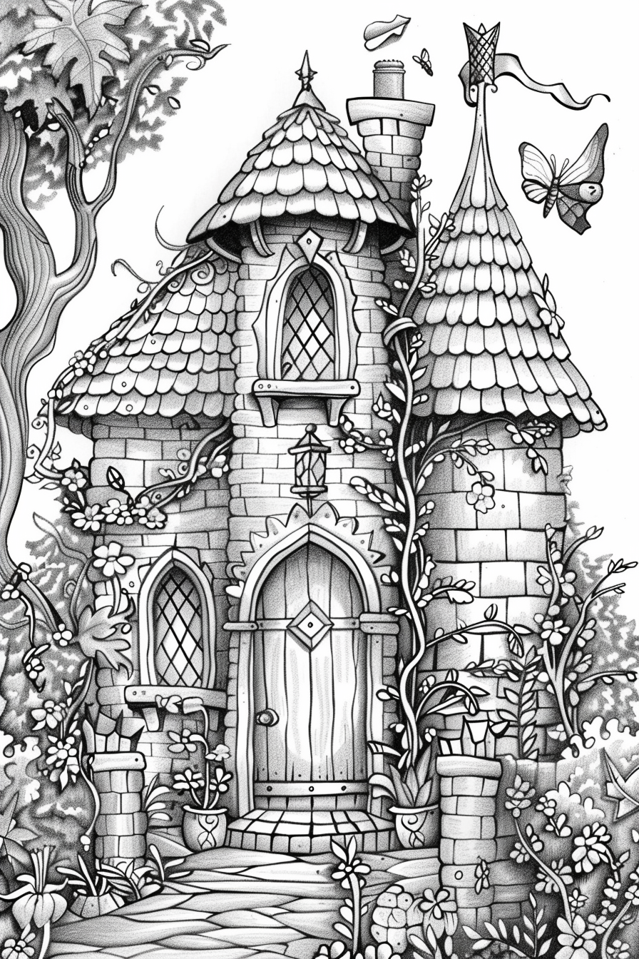 Detailed 1 Coloring Pages
