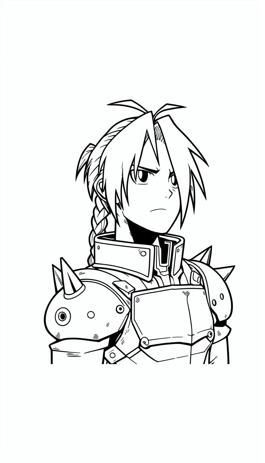 Edward Elric Coloring Pages