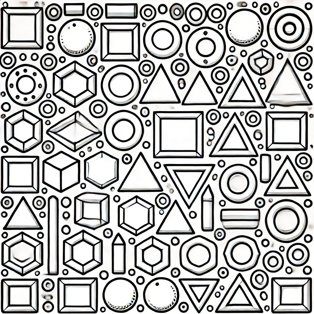 Geometric Pattern 1 Coloring Pages