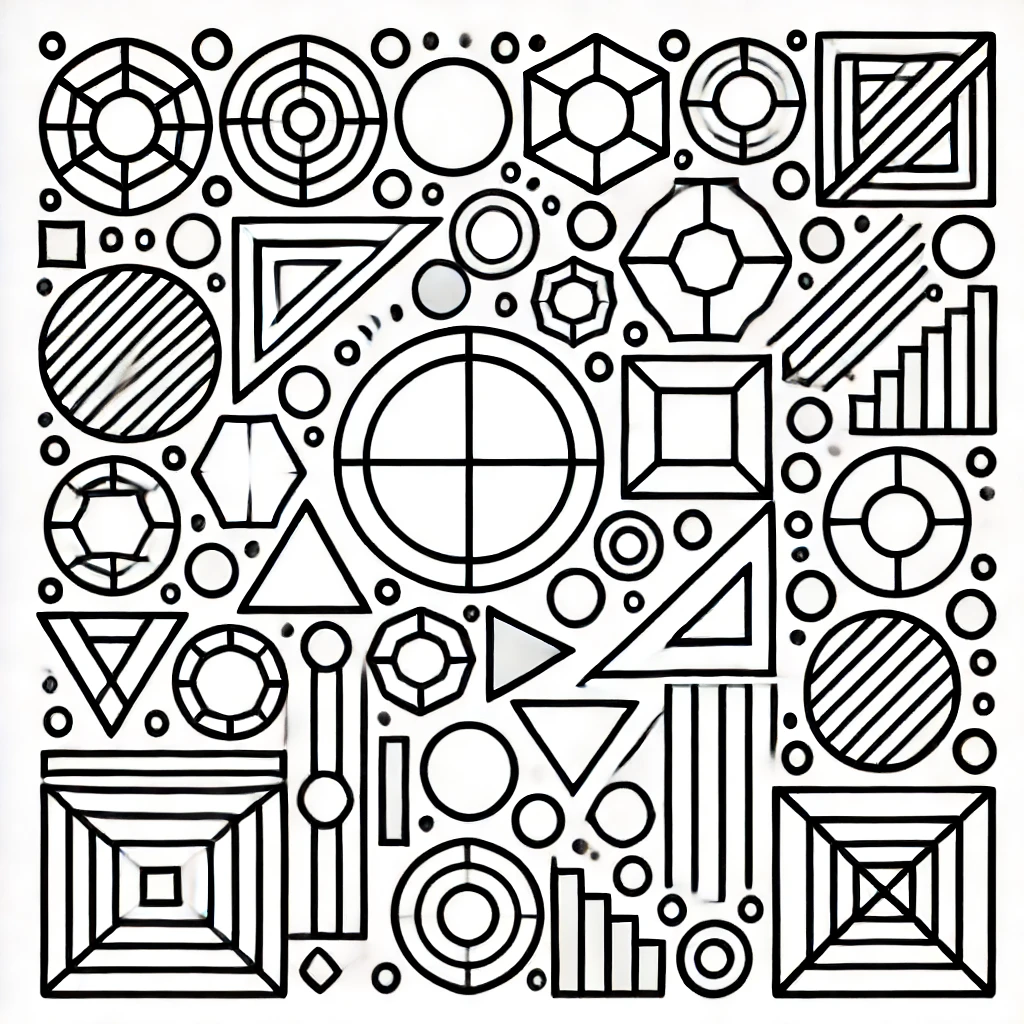 Geometric Pattern 2 Coloring Pages