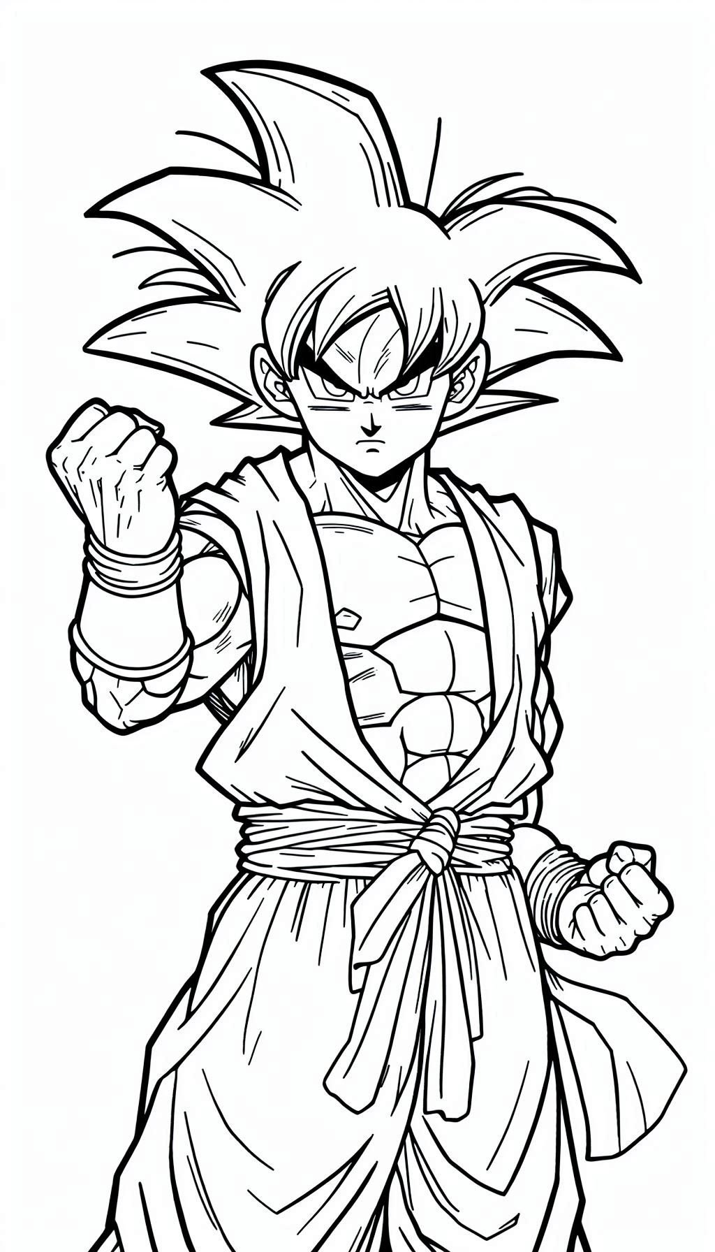 Goku Coloring Pages