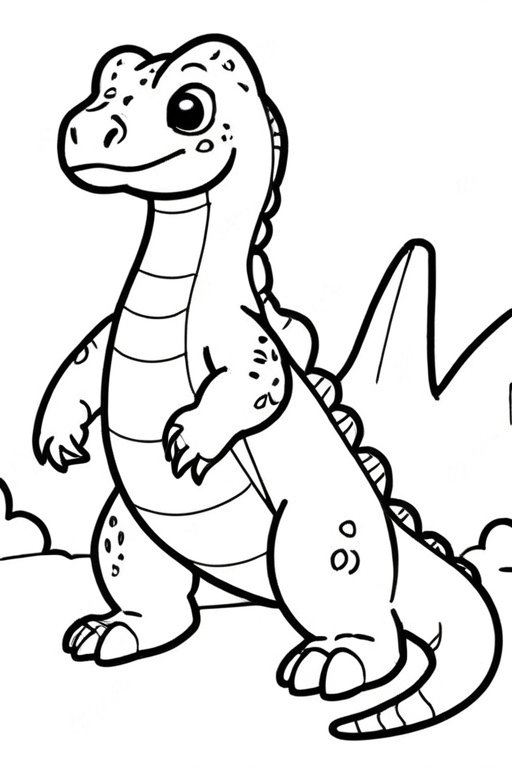 Komodo 6 Coloring Pages