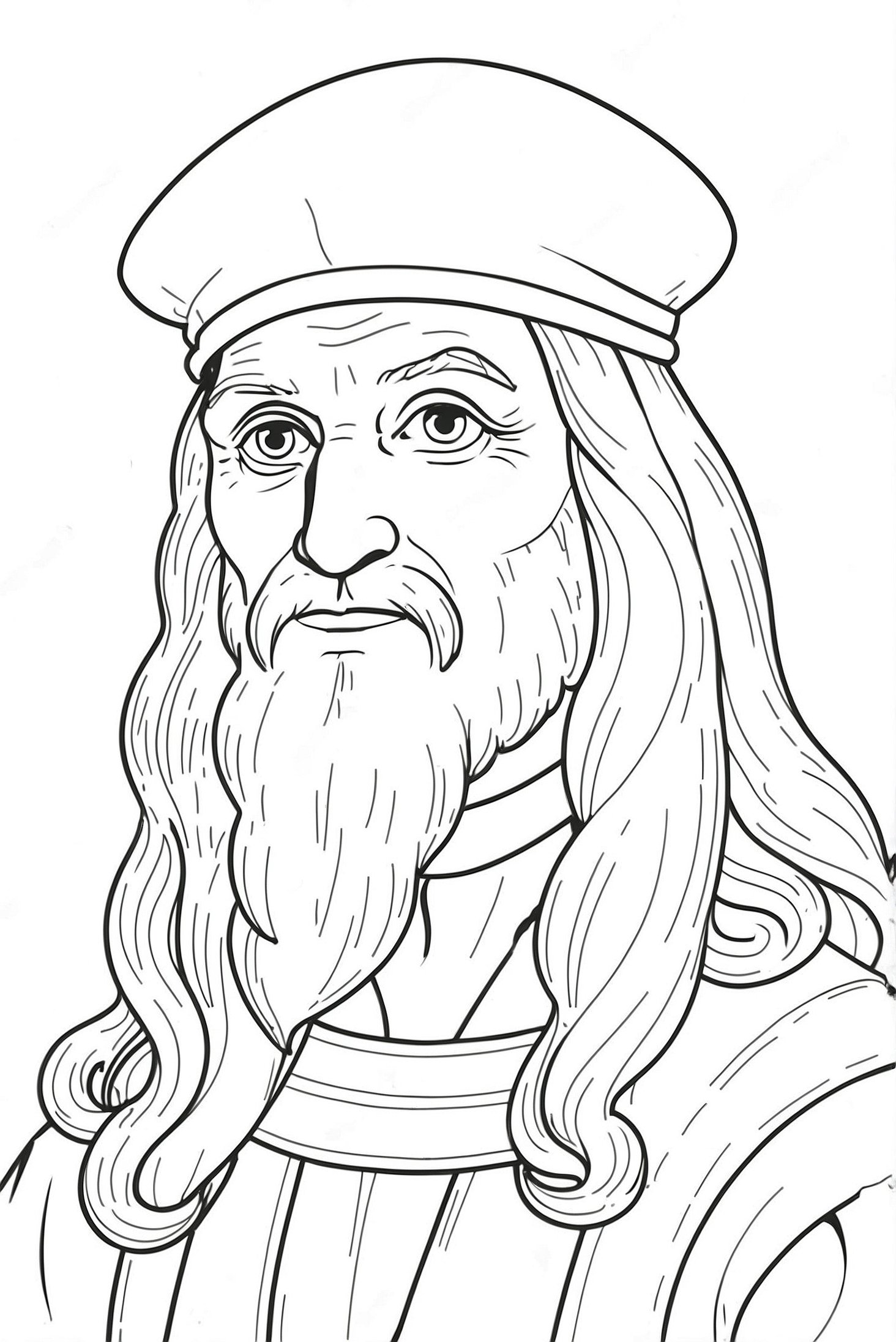 Leonardo Da Vinci Coloring Pages Leonardo Da Vinci Coloring Pages