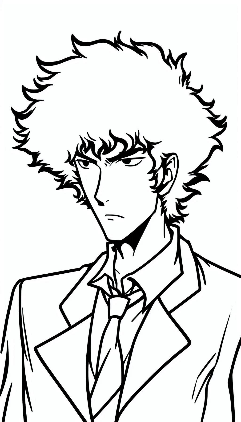 Spike Spiegel Coloring Pages