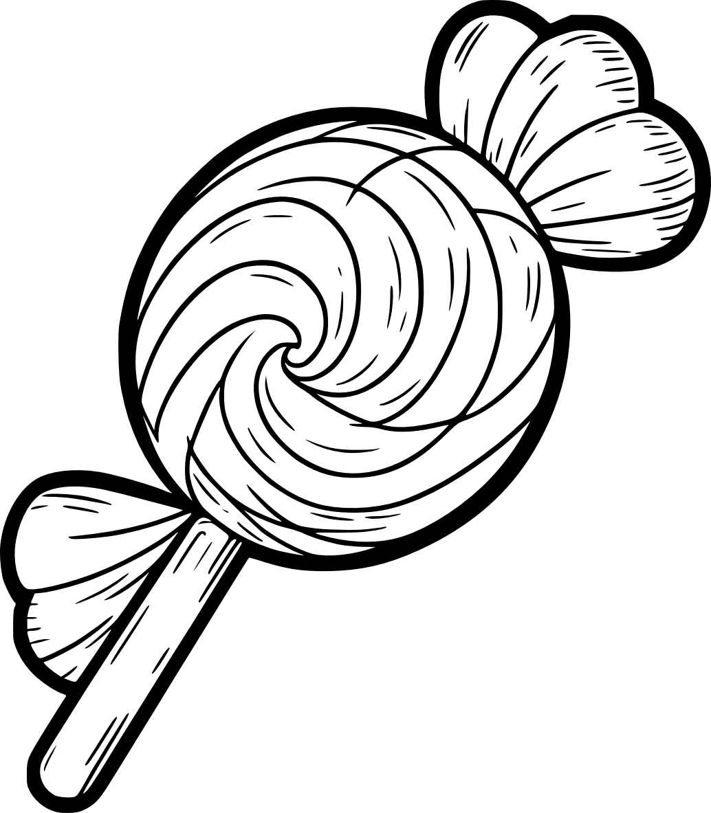 Candy Coloring Pages Candy Coloring Pages